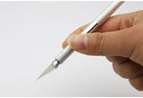 1Set 6 Blades Engraving Craft knives Non-slip Metal Scalpel Hand Tool Set Cutter Carving Multi Knife Repairing Tools