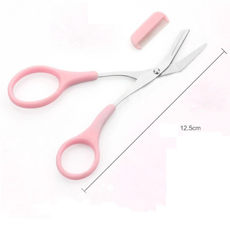 12.5cm(4.92'') Trimmer cosmetic makeup com Beauty Girl Lady Women Eyebrow Scissorb shear groom hair trim Eyelash eye brow tool Secondary image