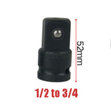 Pneumatic Socket Ratchet Converter Adapter Reducer 1/2 to 3/8 3/8 to 1/4 3/4 to 3/8 3/8 to 1/2 Car Bicycle Garage Repair Tools