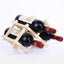 Quality Wooden Wine Bottle Holders Creative Practical Collapsible Living Room Decorative Cabinet Red Wine Display Storage Racks