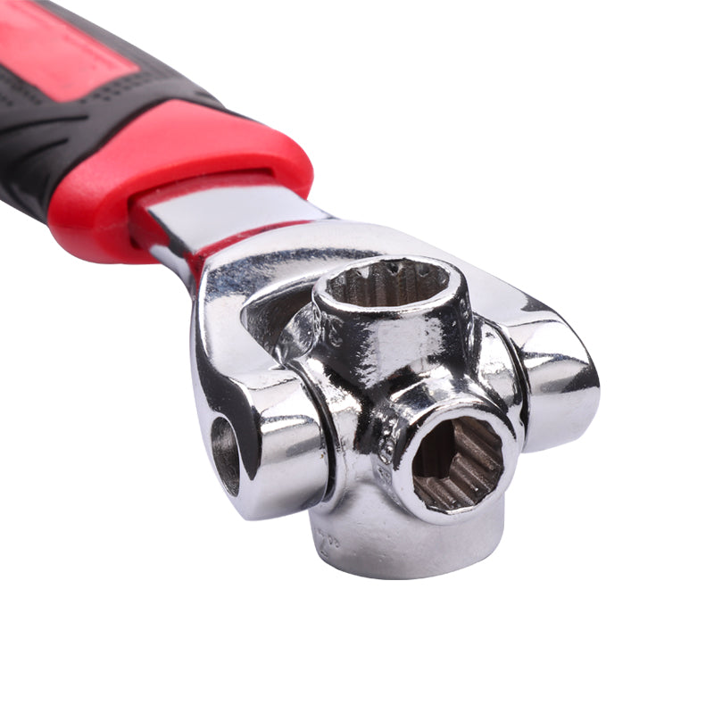 Tiger Wrench 48 in 1 Tools Socket Works with Spline Bolts Torx 360 Degree 6-Point, 12-Point, Torx, Square Universal wrench Secondary image
