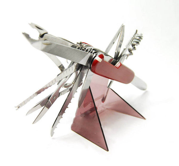 Multi-Functional Swiss 91mm Folding Knife Stainless Steel Multi Tool Army Knives Pocket Hunting Outdoor Camping Survival Knife