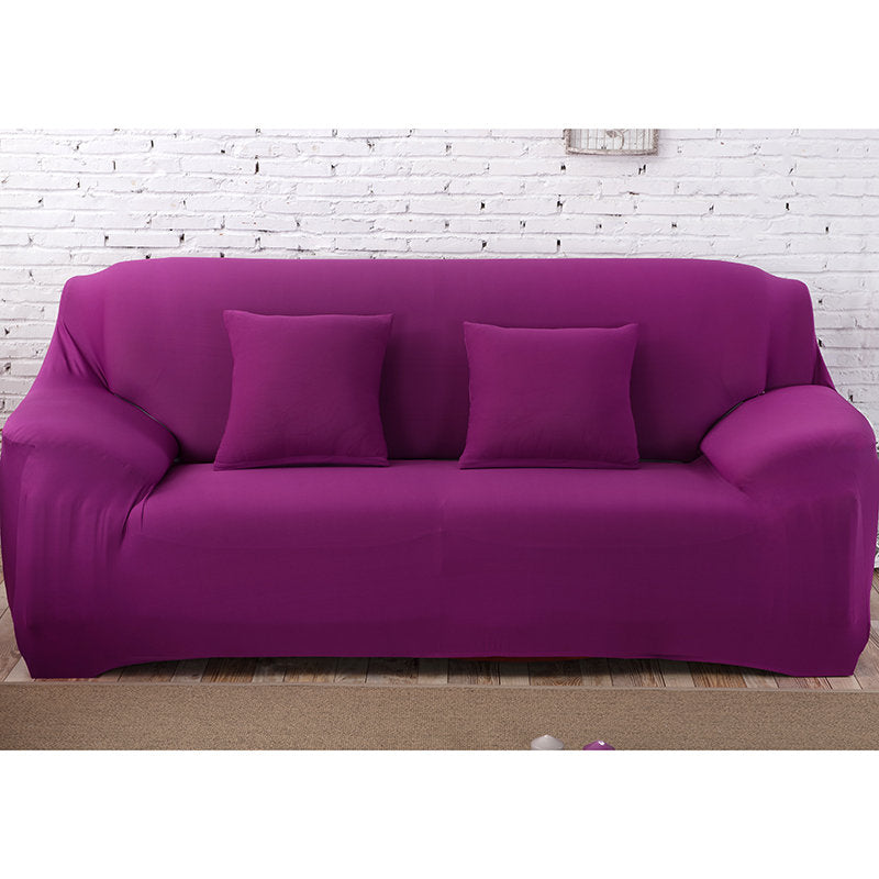 Grey Elastic Sofa Cover Cotton All-inclusive Stretch Slipcover Couch Cover Sofa Towel Sofa Cover for Living Room copridivano 1pc
