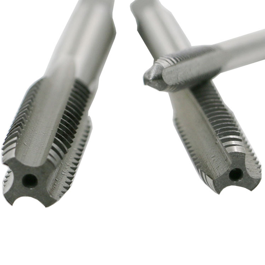 7PCS/Set Bearing Steel Taper  HSS M3-M12 Machine Spiral Point Straight Fluted Screw Thread Hand Tap Drill Secondary image