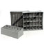 1 pc Underwear Bra Organizer Storage Box 3 sizes grey Drawer Closet Organizers Boxes For Underwear Scarf Socks Organiser