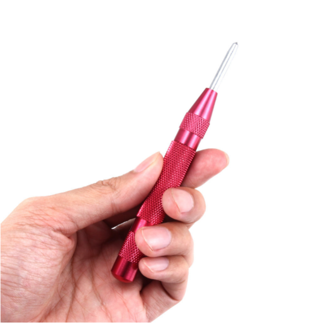 Automatic Centre Punch 5'' Automatic Center Pin Punch Strike Spring Loaded Marking Starting Holes Tool Chisel Steel