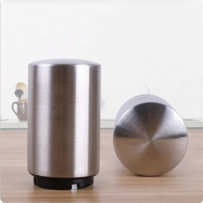 Magnetic Automatic Beer Opener Stainless Steel Bottle Opener Portable Magnet Wine Openers Bar tools Magnetische bier flesopener Secondary image