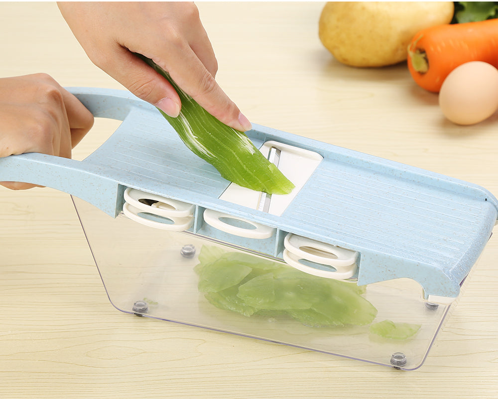 Manual Vegetable Cutter Stainless Steel Blade Mandoline Slicer Cheese Grater Carrot Potato Peeler Vegetable Slicer dicer kitchen