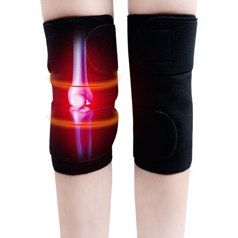 Knee Brace Support Kneepad Protector Tourmaline Self heating Belt Magnetic Protective Knee Massage Therapy Arthritis 2 PCS/lot Secondary image