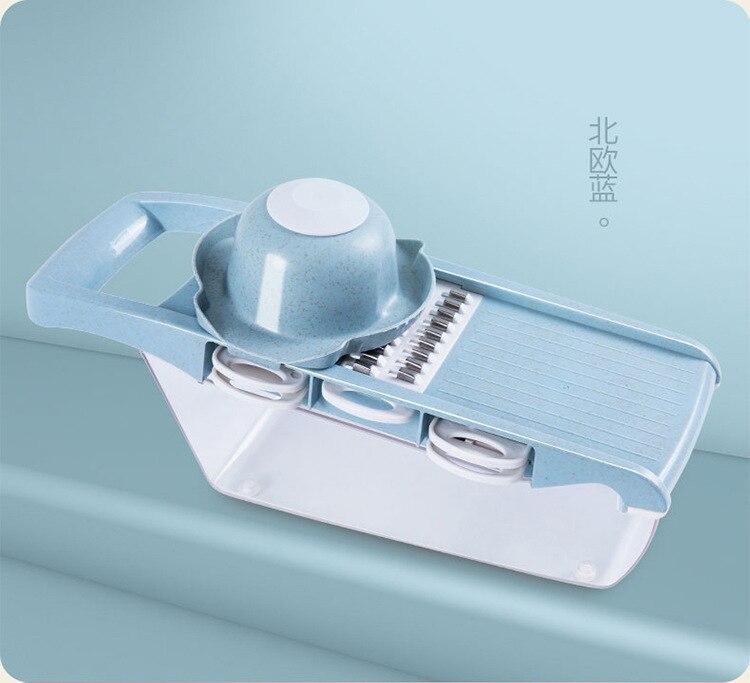 Manual Vegetable Cutter Stainless Steel Blade Mandoline Slicer Cheese Grater Carrot Potato Peeler Vegetable Slicer dicer kitchen