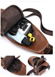 Men's Crossbody Bags Men's USB Chest Bag Designer Messenger bag Leather Shoulder Bags Diagonal Package NEW Backpack Travel