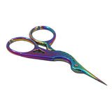 115mm Stainless Steel Classic Crane Bird Scissors Durable Manicure Cutter Remover Scissor Nail Cuticle Styling Tool