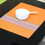 1 piece pvc placemat dining table mats de table bowl pad napkin dining table tray mat coasters kids table