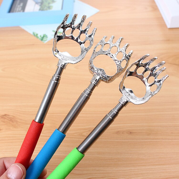 Back Scratcher Telescopic Scratching Backscratcher Massager Kit Back Scraper Extendable Telescoping Itch Health Products Hackle Main image