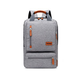 Men's Backpack Casual Business Notebook Backpack Light 15.6-inch Laptop Bag Anti Theft Backpack Travel Rucksack Gray sac a dos