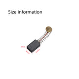 10pcs Mini Drill Electric Grinder Replacement Carbon Brushes Spare Parts For Electric Motors Dremel Rotary Tool 5x8x13mm
