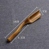 1pc Bamboo Tea Coffee Spoon Shovel Matcha Powder Teaspoon Scoop Chinese Kung Fu Tool 18*3cm