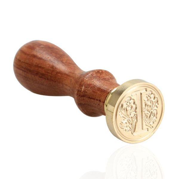 Retro Wood Stamp Classic 26 Letter A-Z Alphabet Initial Sealing Wax Seal Stamp Ancient Seal Post Decorative Antique Stamp Gifts