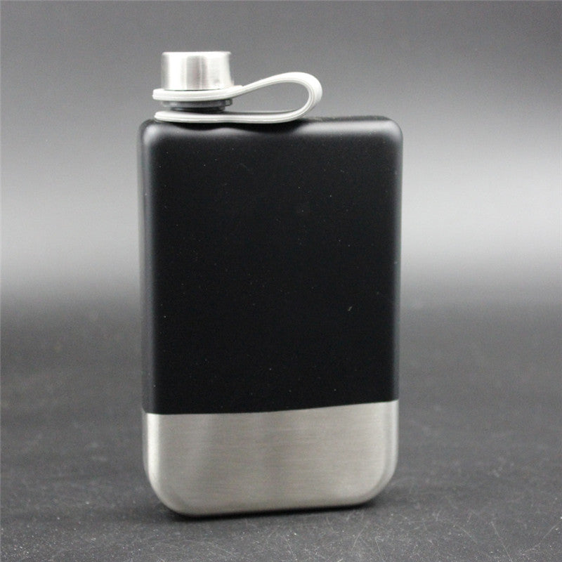 8oz Hip Flask with Funnel 304 Stainless Steel Whisky Flask for Alcohol Outdoor Pocket Metal Liquor Wine Whiskey Bottle Secondary image