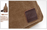 Men's Small Chest Sling Bags Travel Hiking Cross Body Messenger Shoulder Backpack Solid Men Canvas Bag Travel Bag Chestbags
