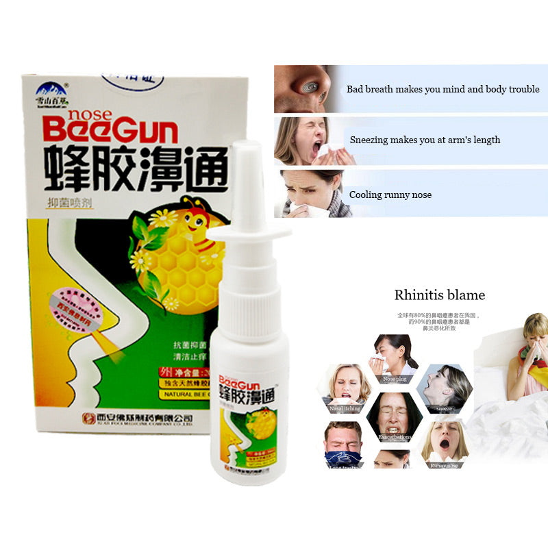 Chinese Traditional Medical Herb Spray Nasal Spray Rhinitis Treatment Nose Care  C4 Secondary image