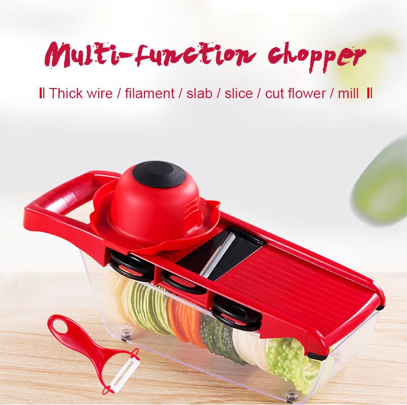 Manual Vegetable Cutter With Steel Blade Potato Peeler Carrot Grater For Vegetable Mandoline Slicer Kitchen Accessories Gadget