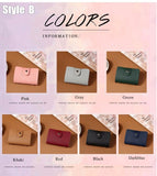 New PU Leather Function 24 Bits Card Case Business Card Holder Men Women Credit Passport Card Bag ID Passport Cover Card Wallet
