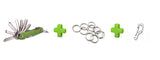Aluminum Alloy Keychain Flexible Key Holder Clip EDC Aluminum Key Organizer Clip Keys Organizer Folder Keys Wallet Housekeeper