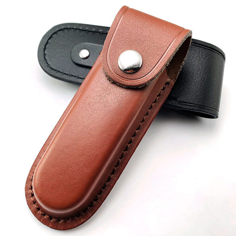 Brand new Sheath / Folding Knife Sheath Holster Leather Knife The First Floor Leather Knife Sheath For Swiss knife