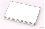 Quality Stainless Steel Credit Card Holder Men Slim Anti Protect Travel ID Cardholder Women Rfid Wallet Metal Case Porte Carte