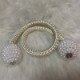 1x Pearl Magnetic Curtain Clip Curtain Holders Tieback Buckle Clips Hanging Ball Buckle Tie Back Curtain Accessories Home Decor