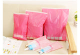 8 PCS/set Cartoon Travel Organizer Clothing Storage Bag Zip Lock Plastic Bags Waterproof Garment Shoe Sock Luggage Bag Y119