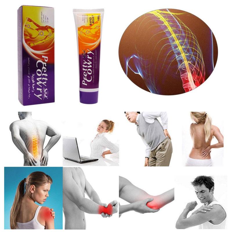 Pain In Muscles Joints Essential Oil Pain Ointment 100g Pretty Cowry Massage Cream Relief Arthritis Healthy Care Main image