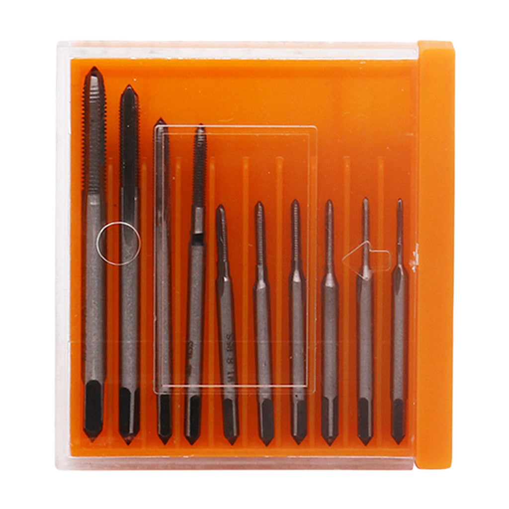 M1 M1.2 M1.4 M1.6 M1.7 M1.8 M2 M 2.5 M 3 M3.5 10pcs/set Hand Tap Thread Wire Tapping/Threading/Taps/Attack Hand Tools