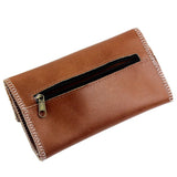 New 1pcs -PU Leather Tobacco Bag Portable Cigarette Rolling Pipe Tobacco Pouch Case Wallet Tip Paper Holder Smoking Accessories