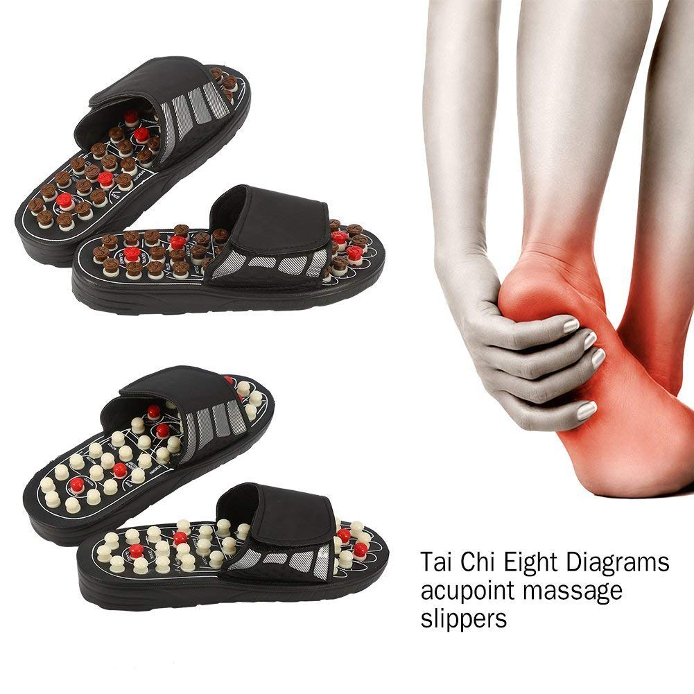 Foot Massage Slippers Acupuncture Therapy Massager Shoes For Foot Acupoint Activating Reflexology Feet Care Massageador Sandal Secondary image
