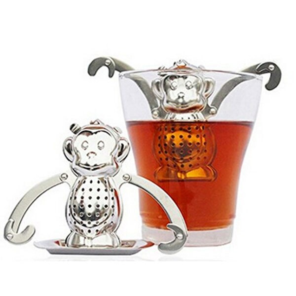 Heart/House/Duck/Monkey/Teapot/Ball/Bird/Shell Full Shape tea strainer Steel tea infuser Filter Strainer zaparzacze do herbaty