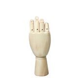 12&10&7 Inches Tall Wooden Hand Drawing Sketch Mannequin Model Wooden Mannequin Hand Movable Limbs Human Artist Model