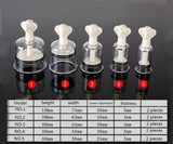 Rotating Handle Vacuum Body Massage Suction cans  Enhancer Anti Cellulite Chinese Acupuncture Vacuum Cupping Cups 10pc/box