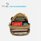 Men waist bag Casual Durable waist pack Belt Canvas Multifunction Military Bag Zipper Waterproof Waist Bag for Outdoor Wear