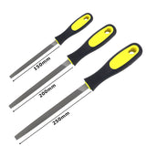 Wood File Steel File Rasp 6''/8''/10'' Round/Flat/Square/Triangle/Half-round Metal Files For Craft Carving Woodworking Tools