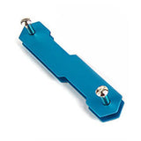 Aluminum Alloy Keychain Flexible Key Holder Clip EDC Aluminum Key Organizer Clip Keys Organizer Folder Keys Wallet Housekeeper