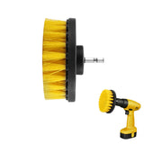 Electric Drill Brush Kit Plastic Round Cleaning Brush For Carpet Glass Car Tires Nylon Brushes Power Scrubber Drill