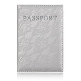 Luxury Elegant Women Passport Cover Pink World Universal Travel Passport ticket holder Cover on the Passport Case passport pouch