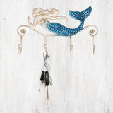 Iron Figurines Crafts Wall Hanger Hook Wall Mount Coats Towels Bags Key Rack Holder for Bathroom Metal Sculpture