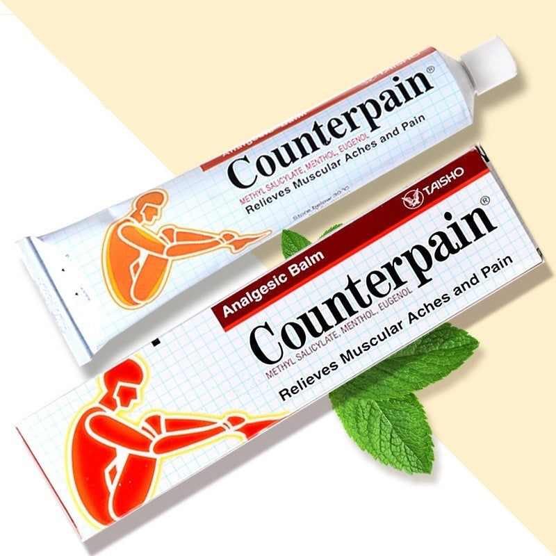 Counterpain Analgesic Ointment Relieves Joint Arthritis Pain Muscle Ache Sports Injury Sprain Massage Thailand 120g Main image