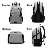 Male Backpack Bag Brand 15.6 Inch Laptop Backpack Notebook Mochila escolar For Men Waterproof Back Pack School Bag For Teenagers