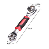 Tiger Wrench 48 in 1 Tools Socket Works with Spline Bolts Torx 360 Degree 6-Point, 12-Point, Torx, Square Universal wrench