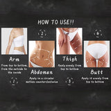 Plants Cellulite Slimming Cream Belly Fat Soothes Leg Relaxed Adipose Massage Slim Fast Tightens Skin Fat Burn Slim Cream 40g