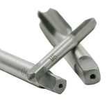 7PCS/Set Bearing Steel Taper  HSS M3-M12 Machine Spiral Point Straight Fluted Screw Thread Hand Tap Drill